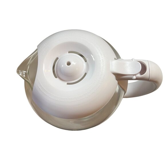 GE Replacement Coffee Carafe 12-Cup‎ 60 Oz White & Clear Glass With Box - Picture 5 of 7